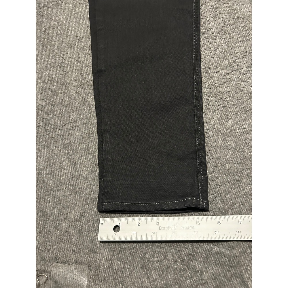 G star 3D zip knee skinny jeans black mens casual fit 36x32 biker denim - Picture 7 of 7